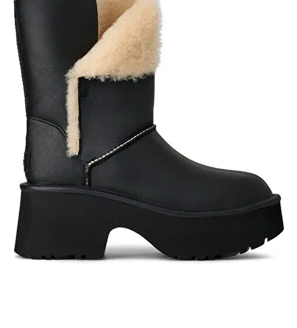 Ugg Siyah Kadın Deri Bot Classic Esmee Leather 1172590 - Görsel 1