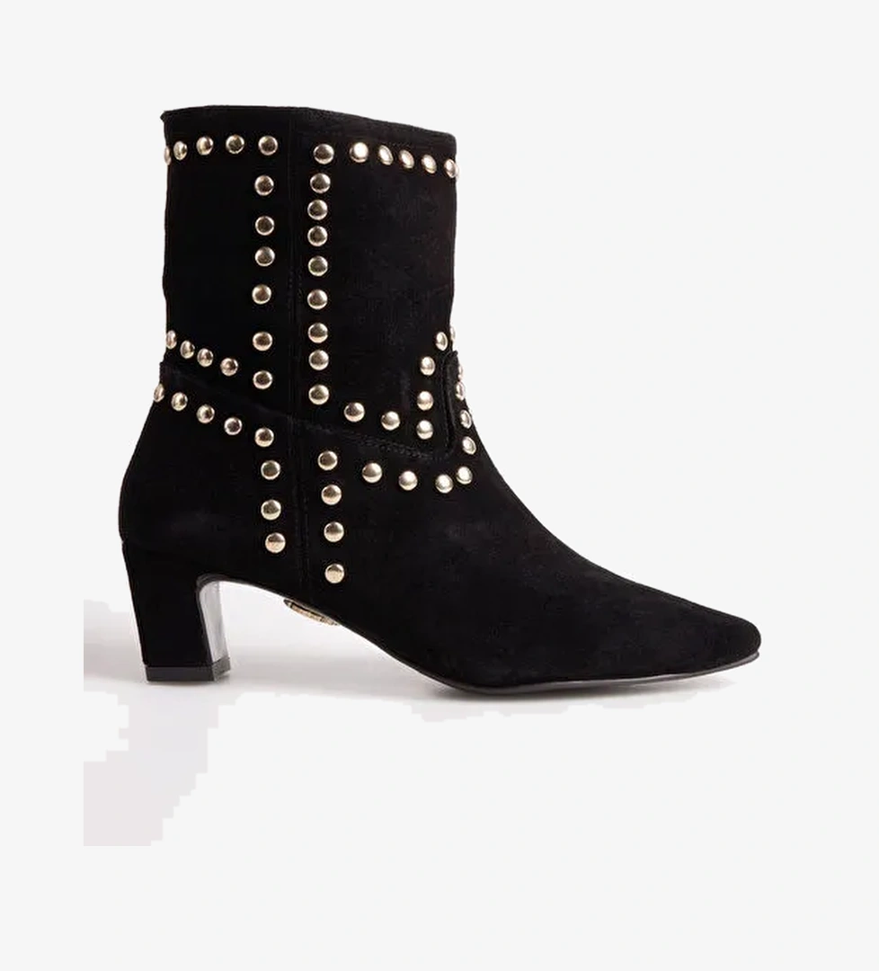 Vince Camuto Vince Camuto Siyah Kadın Deri Topuklu Bot CALOA-BURGEO model görseli