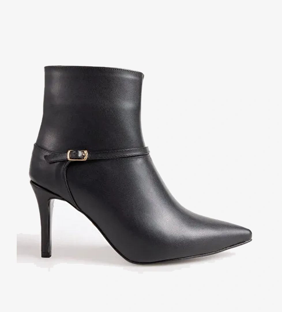 Fabrika Fabrika Siyah Kadın Topuklu Bot CORIA-COPPET model görseli