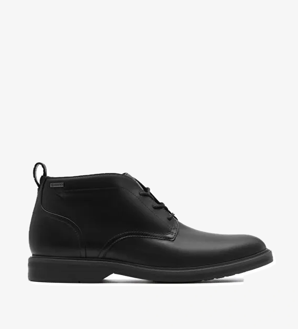 Clarks Clarks Siyah Kahverengi Erkek Deri Nubuk Bot Aldwin Mid Gtx model görseli