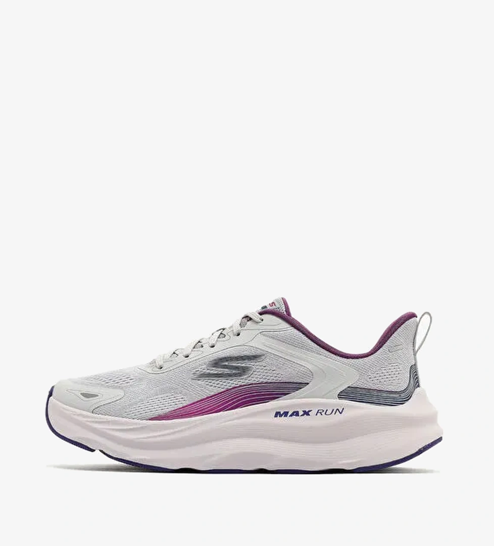 Skechers Skechers 129202 GRY MAX RUN PACEWAVE Gri Kadın Koşu Ayakkabısı model görseli