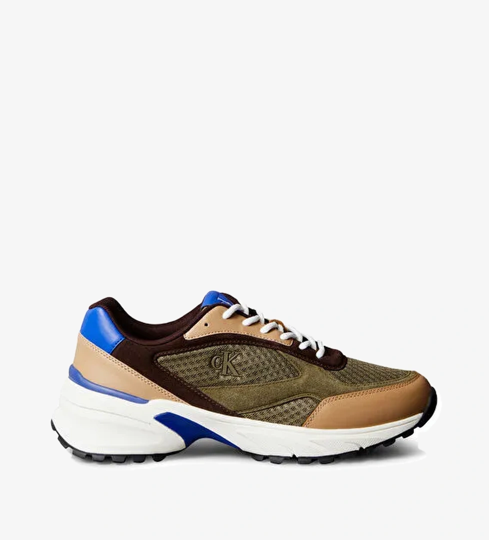 Calvin Klein Calvin Klein Çok Renkli - Haki Erkek Sneaker HIKE RUNNER MESH MIX model görseli