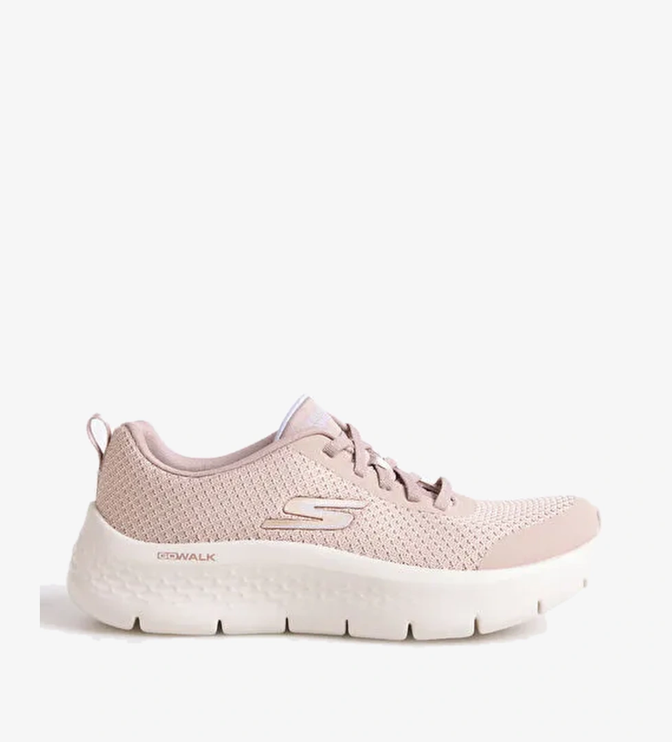 Skechers 125515TK TPLV GO WALK FLEX Bej - Mor Kadın Yürüyüş Ayakkabısı - Görsel 1