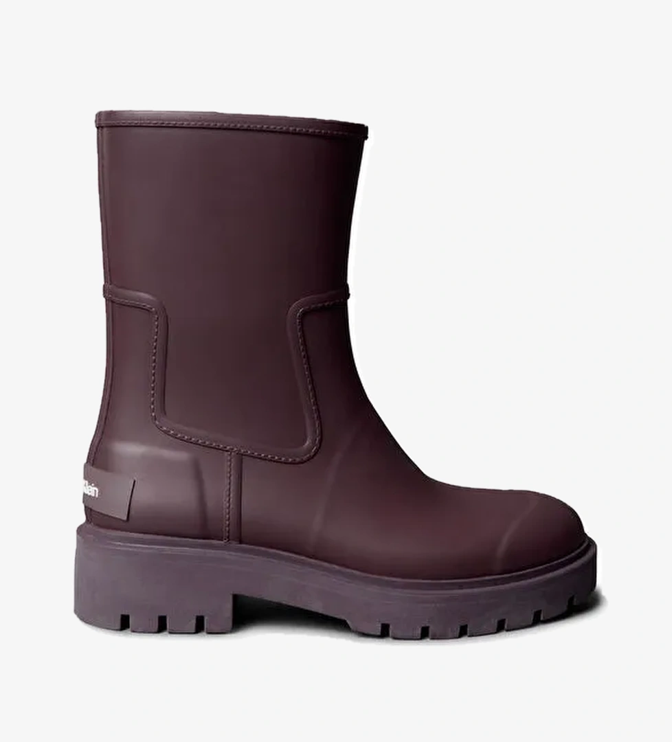 Calvin Klein Bordo Kadın Yağmur Botu YW0YW02004VH2 - Görsel 1