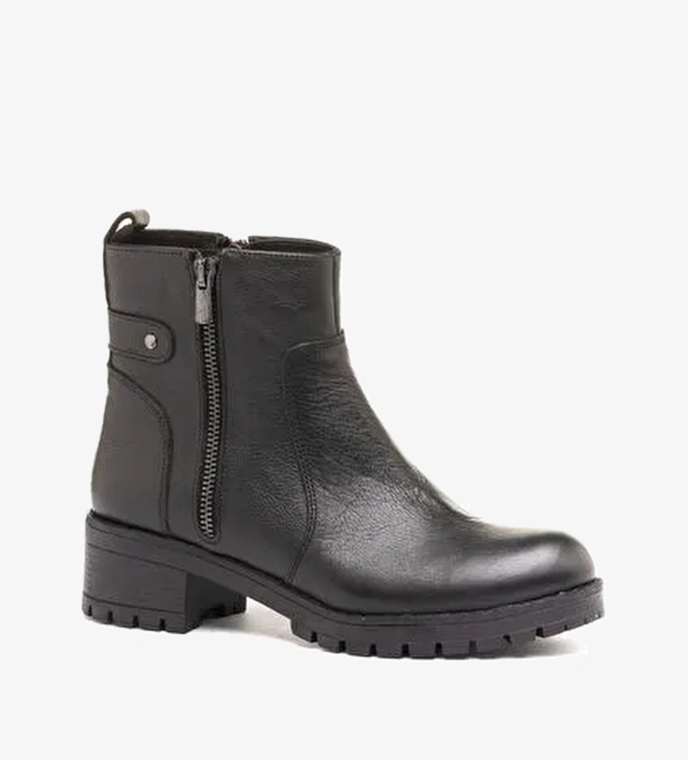 Kadın SR-4663-1 SYH John May Siyah Zenne Bot - Görsel 1