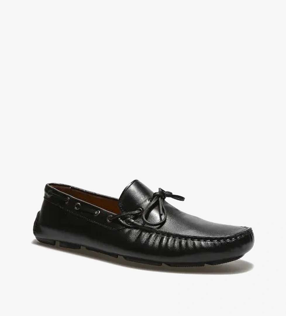 Giuseppe Mengoni Erkek Oxford ( Klasik) MO-7810-7574 Gıuseppe Mengonı Siyah Antik - Görsel 1