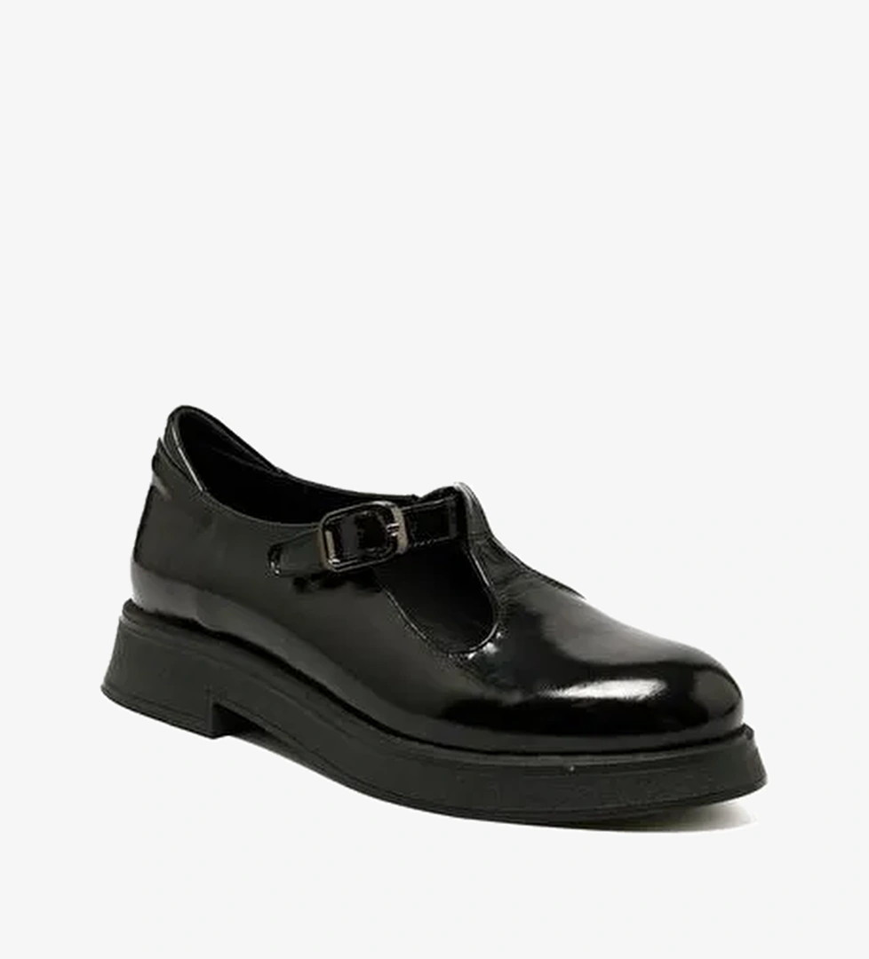 Kadın Sandalet RC-24Y-001-R33127 John May 295-Siyah Rugan - Görsel 1