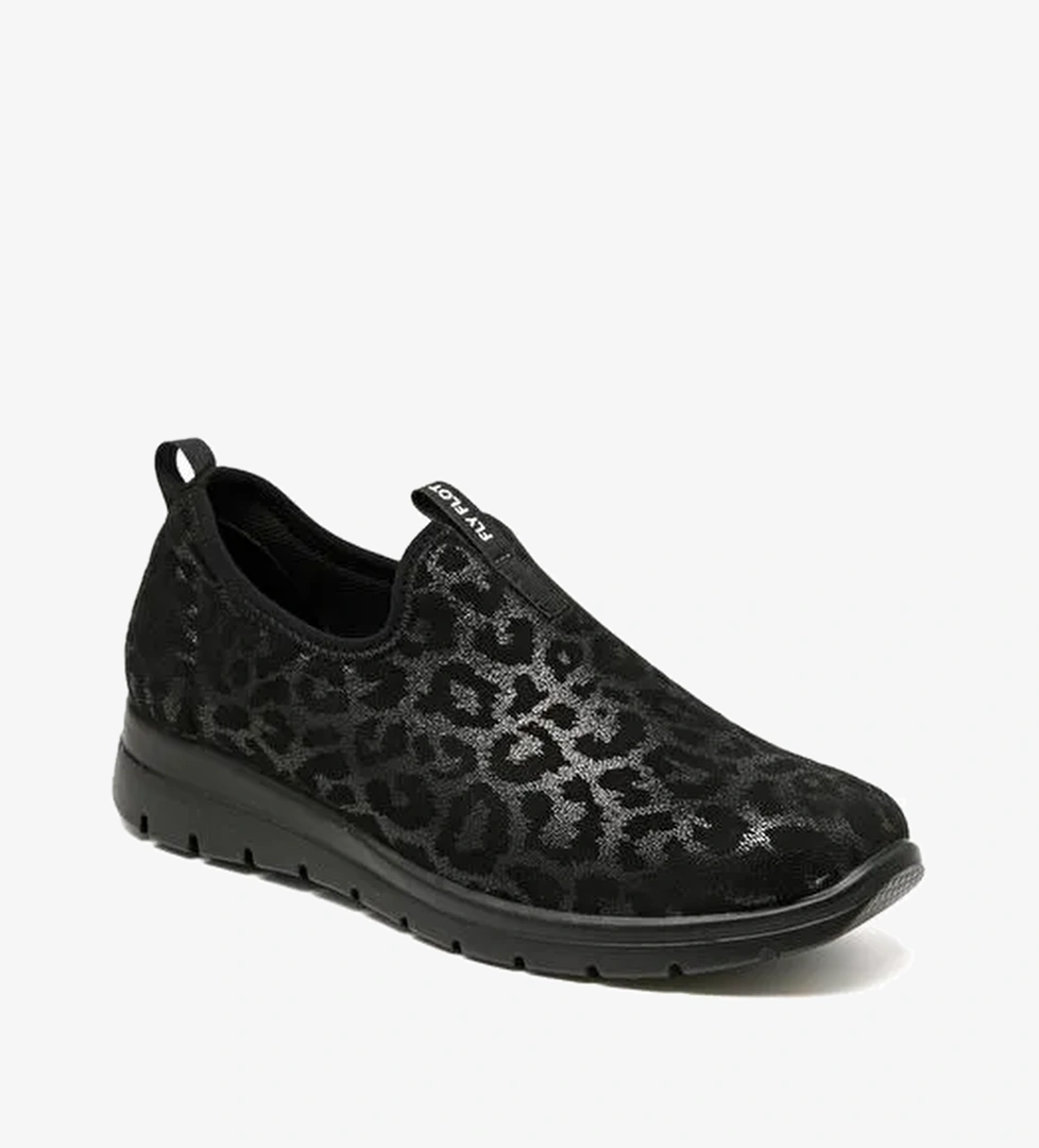 Kadın Sneaker ( Günlük) 27 T12 AX Fly Flot CLOTH WOMAN Black - Görsel 1