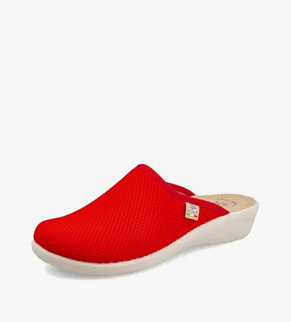 Kadın Sneaker ( Günlük) T4 368 FE Fly Flot Slipper FRESH CLASSIC 6008-Red - Görsel 1