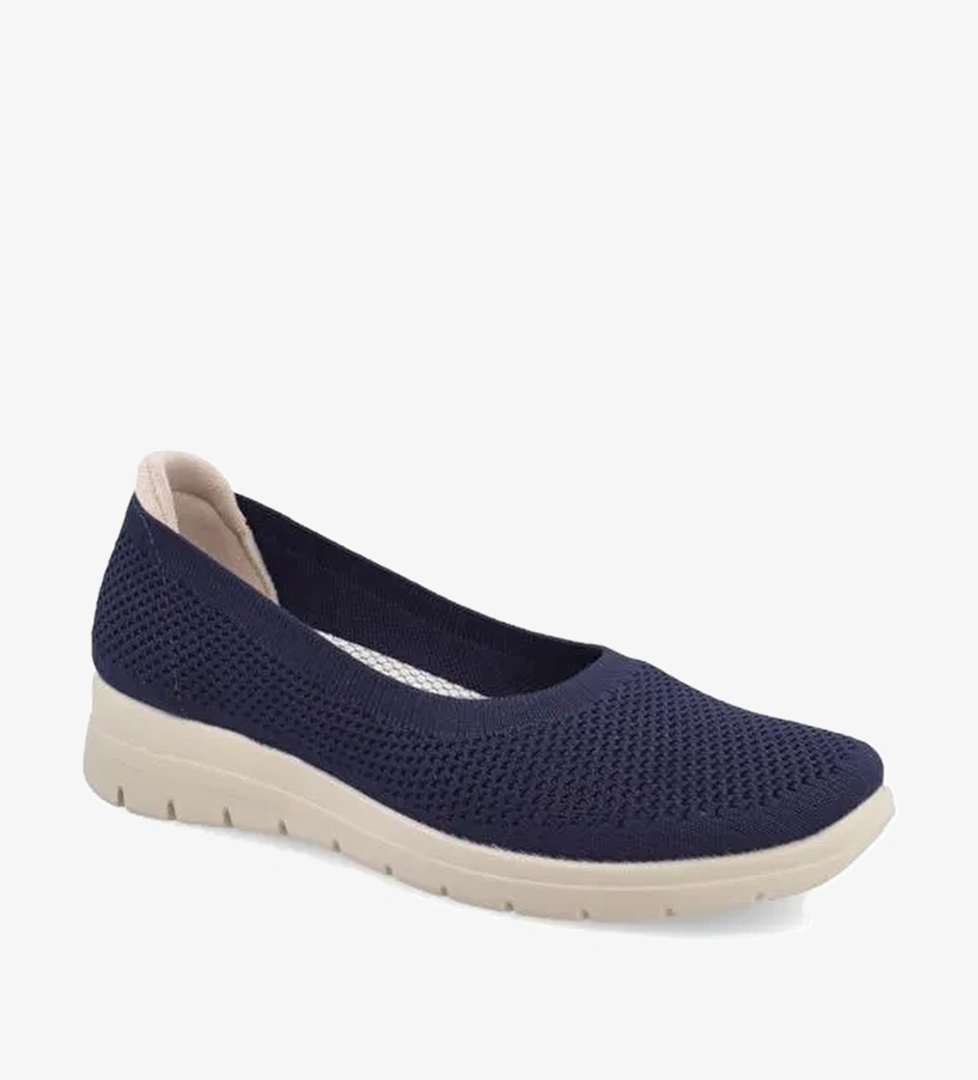 Kadın Babet 27 B39 KQ Fly Flot Shoe PIUMATECH 6061-Dark Blue - Görsel 1