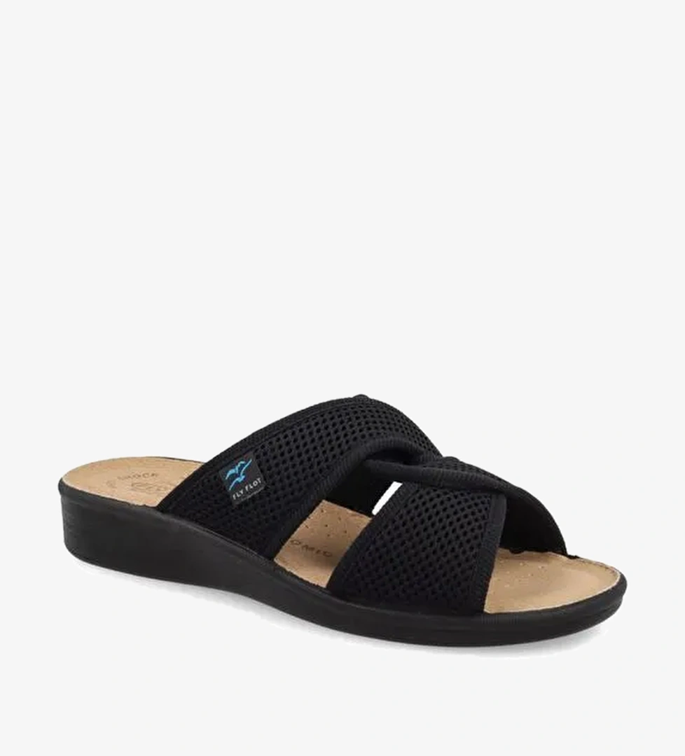 Kadın Terlik 83 G93 FE Fly Flot Slipper FRESH 2003- Black - Görsel 1