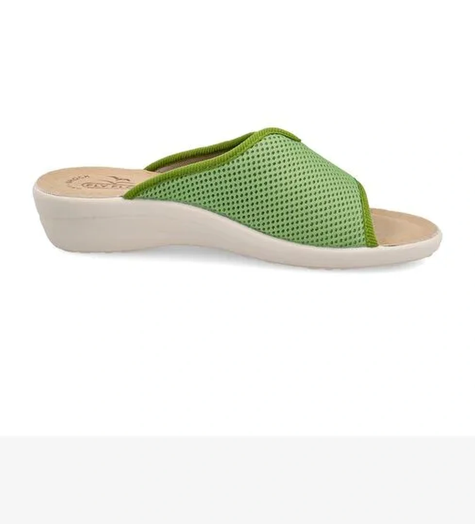Kadın Terlik T4 429 FE Fly Flot Slipper FRESH CLASSIC 6018- Green - Görsel 1