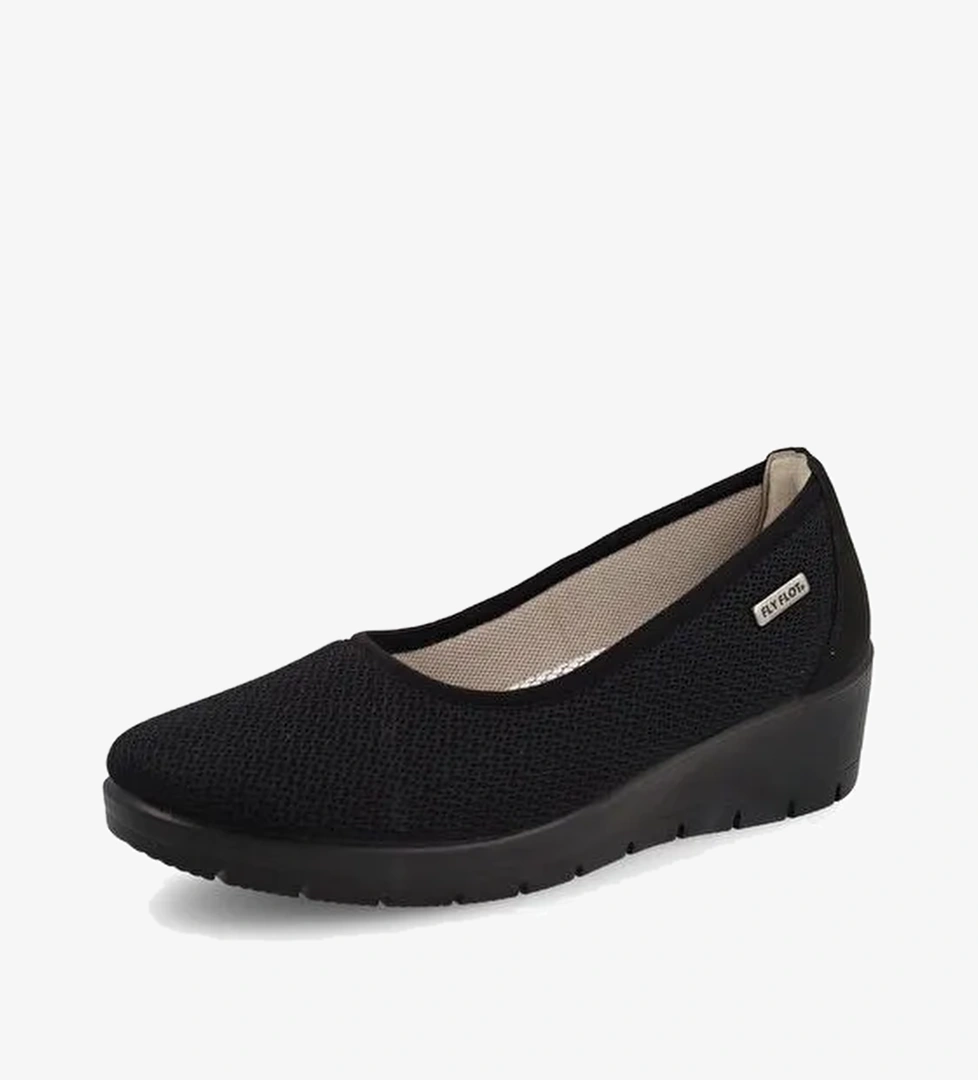 Kadın Sneaker ( Günlük) 18 X15 78 Fly Flot Shoe PIUMATECH 2003-Black - Görsel 1