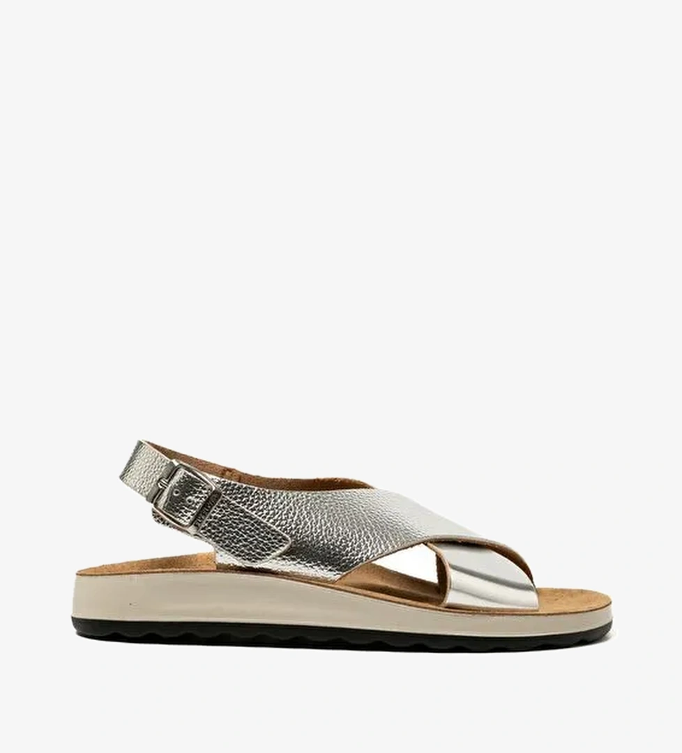 T4 429 FE Kadın Sneaker ( Günlük) 77 G61 ZC Fly Flot Sandal 6331-Silver - Görsel 1