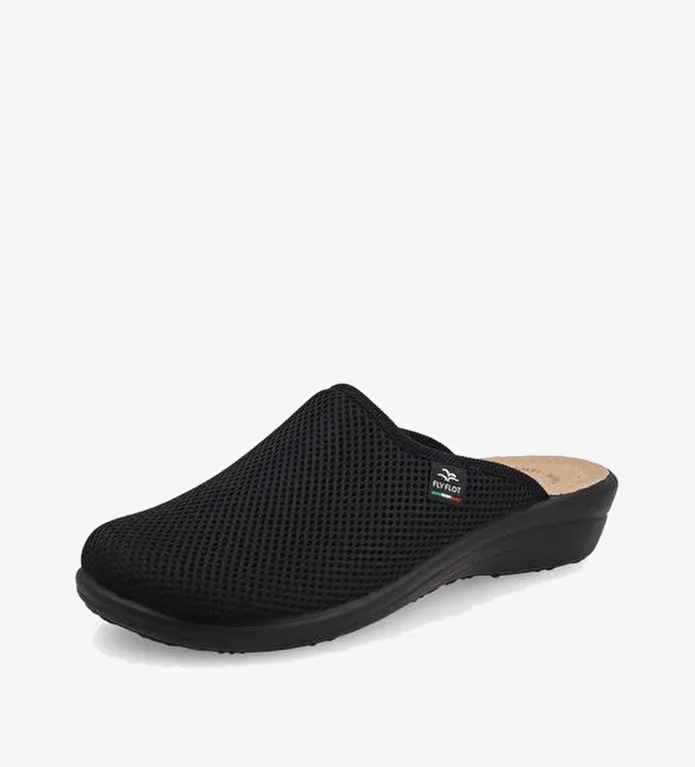 Kadın Terlik T4 368 FE Fly Flot Cloth Slipper FRESH CLASSIC 2003-Black - Görsel 1