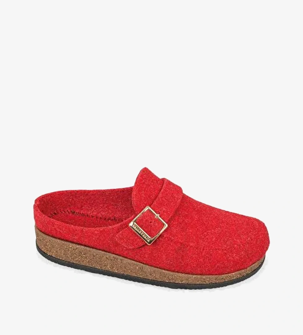 Kadın Terlik 55141 Valleverde Calz.Donna Pantofola Rosso - Görsel 1