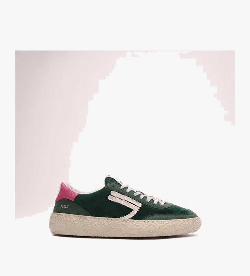 POLLY W Kadın Sneaker ( Günlük) PU405P-017 Puraai 4.05 POLLY Smeraldo - Görsel 1
