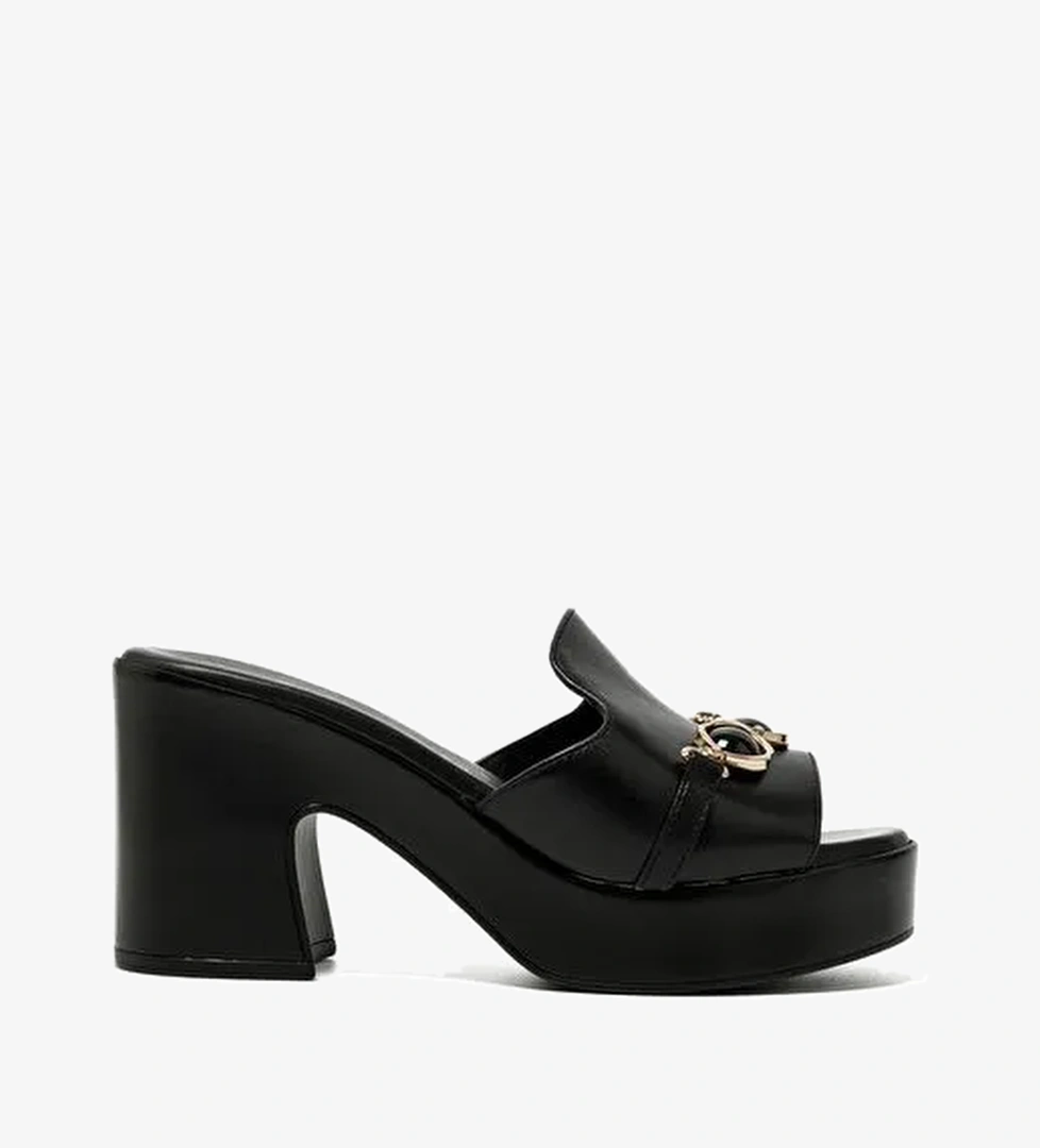 Kadın Terlik 57132-E5 Repo Nero - Görsel 1