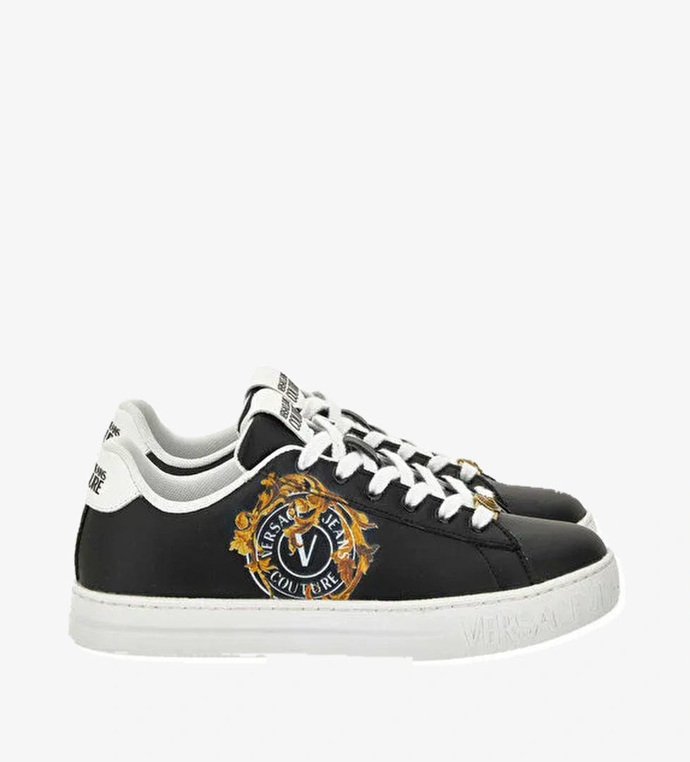 Versace Jeans Couture Siyah Sneaker 79VA3SK3899 - Görsel 1