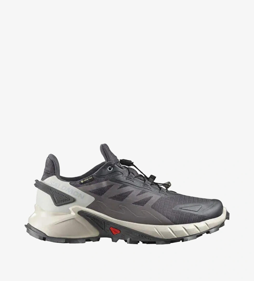 Salomon L47976100_SUPERCROSS 4 GORE-TEX W Gri Kadın Outdoor Ayakkabısı - Görsel 1