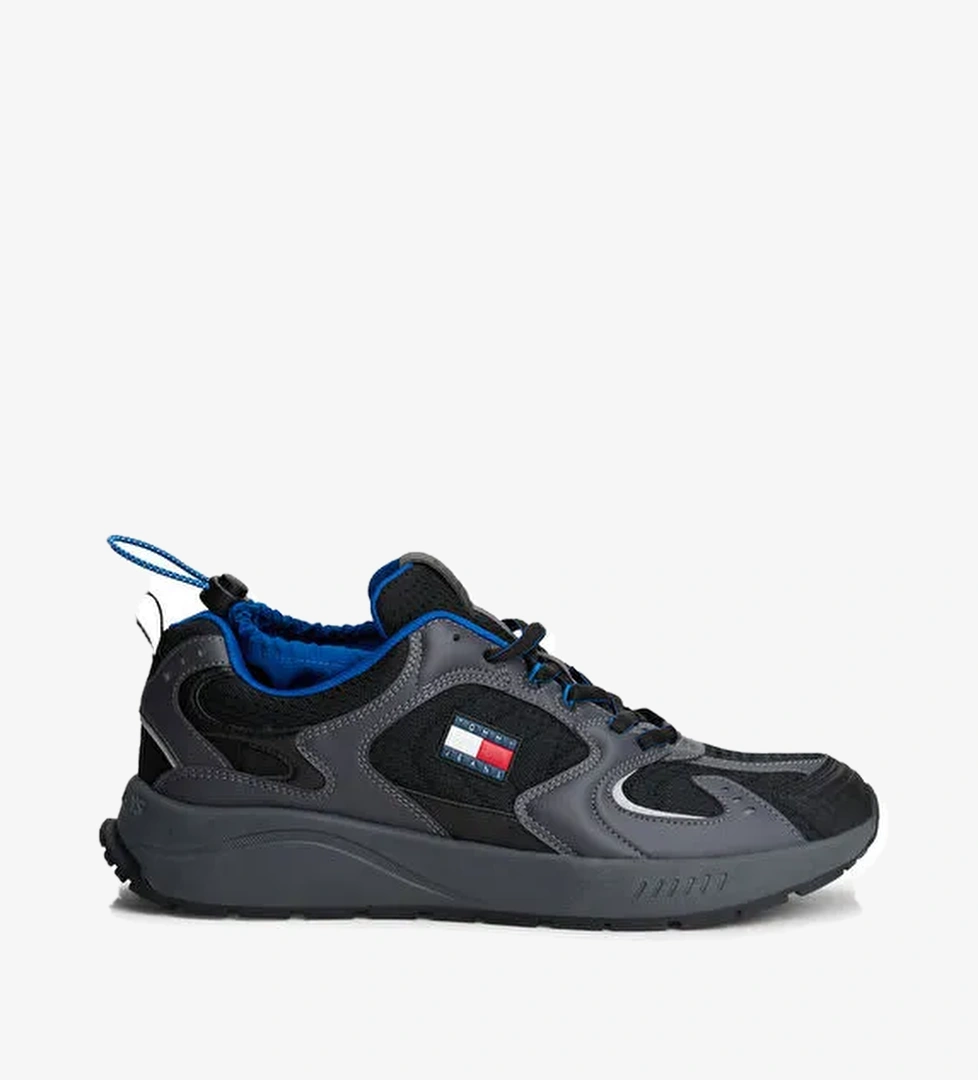 Tommy Hilfiger Çok Renkli Erkek Sneaker TJM RUNNER MIX MATERIAL
