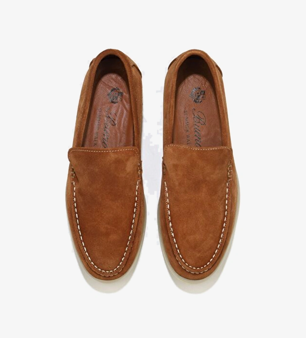 Bueno Shoes Konyak Süet Kadın Loafer 05ws102 - Görsel 1