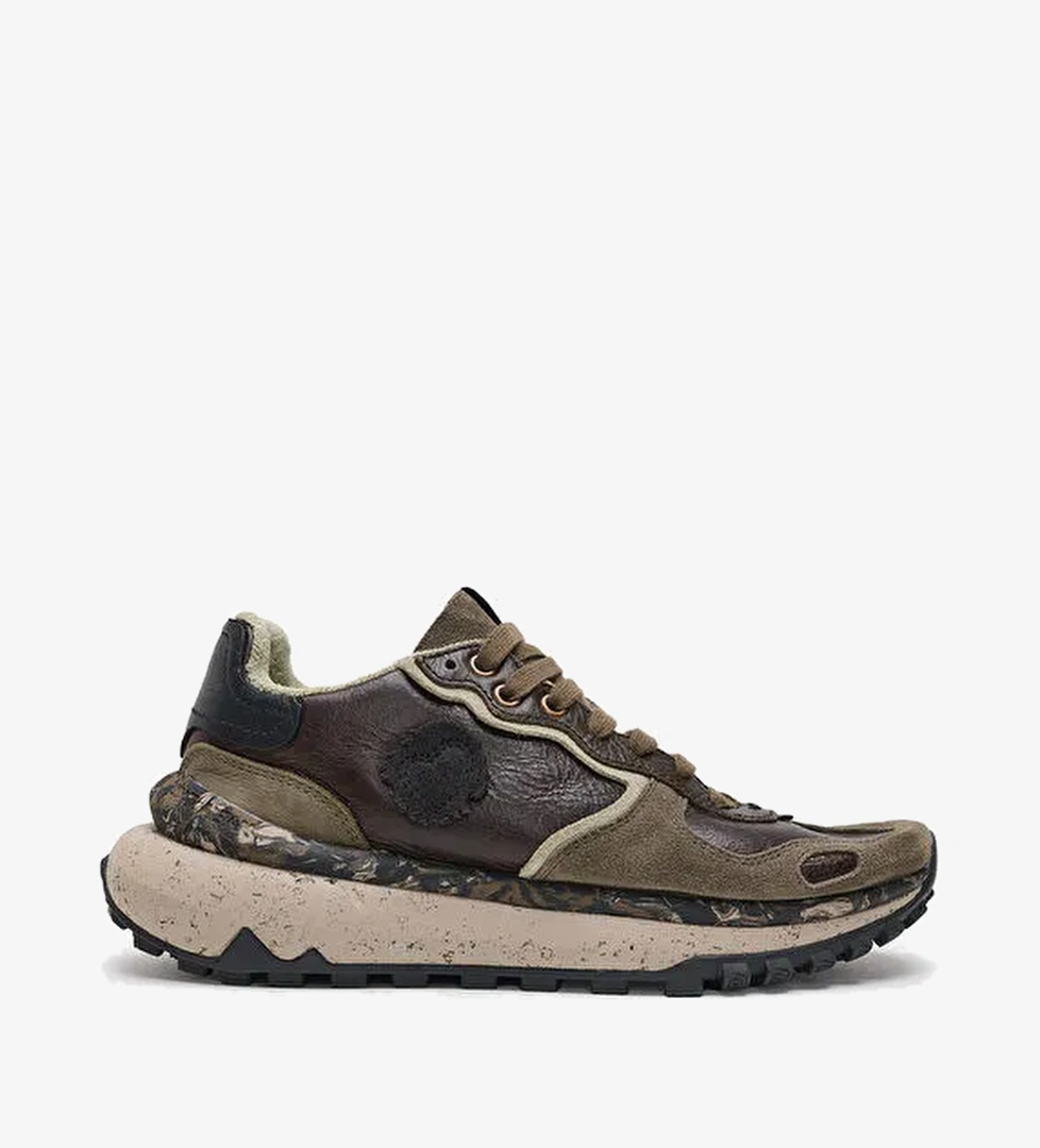 Satorisan Siyah Erkek Deri Sneaker CHACRONA METTA (1030503) - Görsel 1