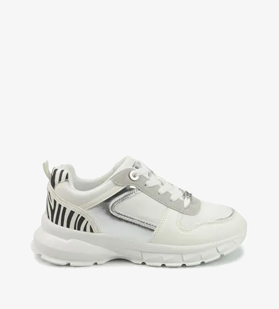 ZEBINA 5PR Beyaz Kadın Sneaker - Görsel 1