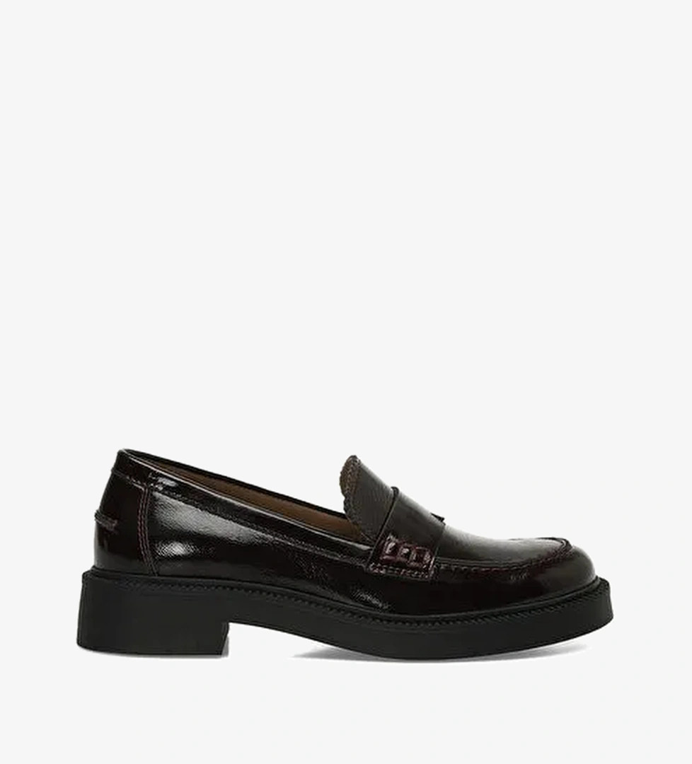 LERATO 5PR Bordo Kadın Loafer - Görsel 1