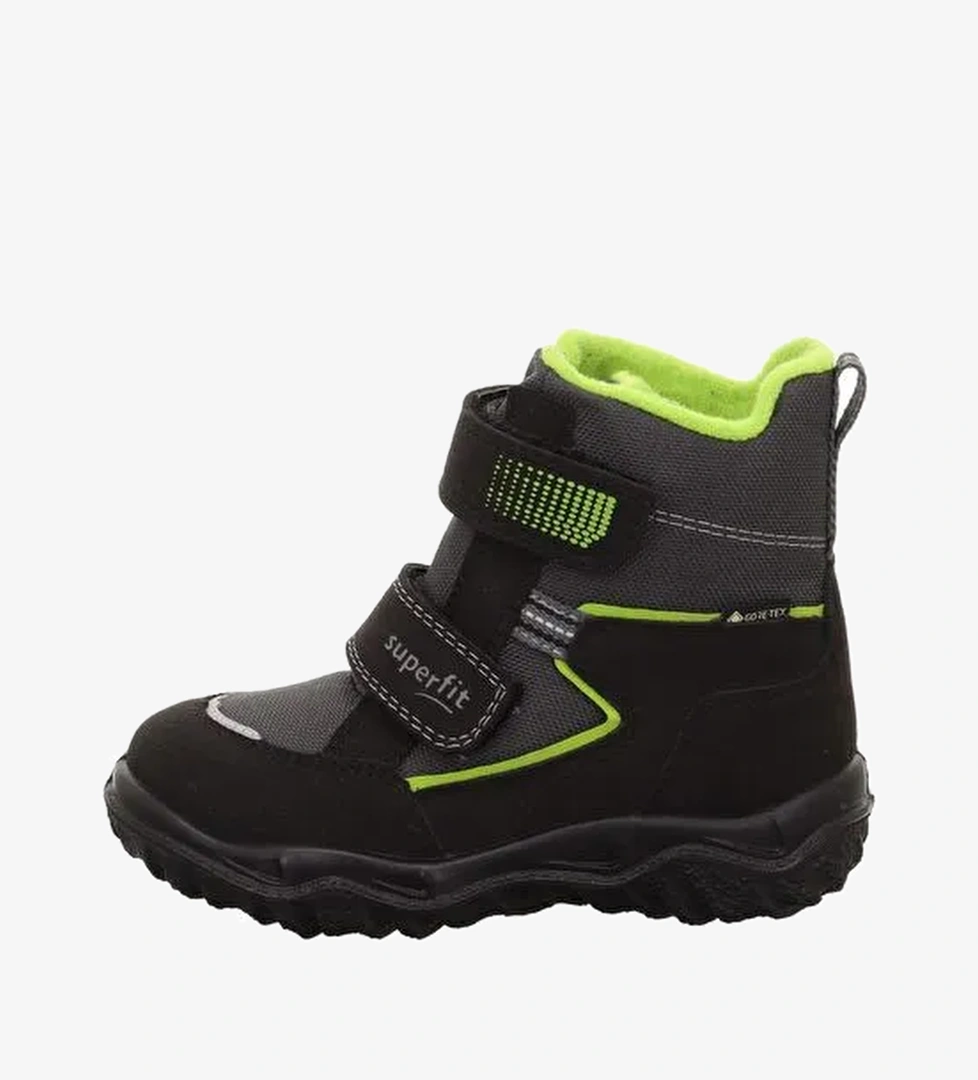 Superfit Husky Çocuk Bot Siyah/Yeşil - Görsel 1
