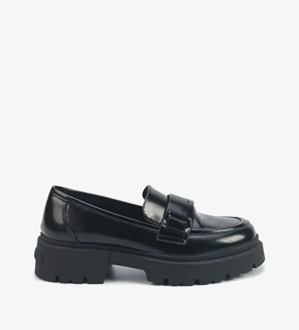 TREBO 5PR Siyah Kadın Loafer - Görsel 1