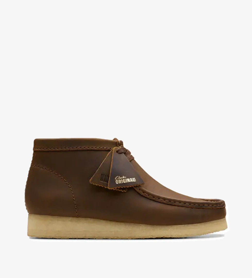 Clarks Clarks Kahverengi Erkek Deri Bot Wallabee Boot model görseli