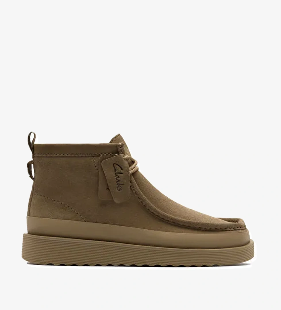 Clarks Clarks Bej Erkek Süet Bot WallabeeFTR2Hi model görseli
