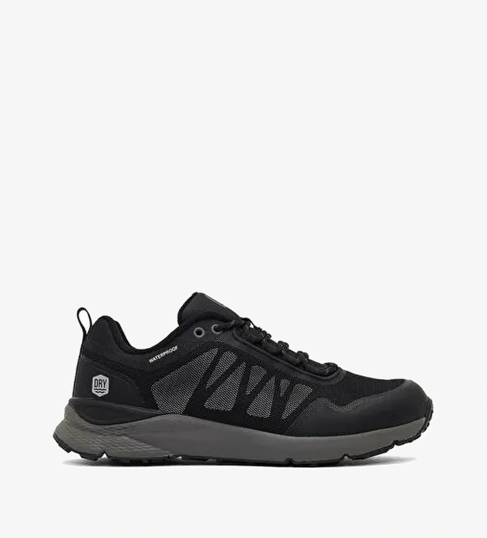 Derimod Dry Erkek Siyah Bağcıklı Kumaş Sneaker 25WFD692114 - Görsel 1