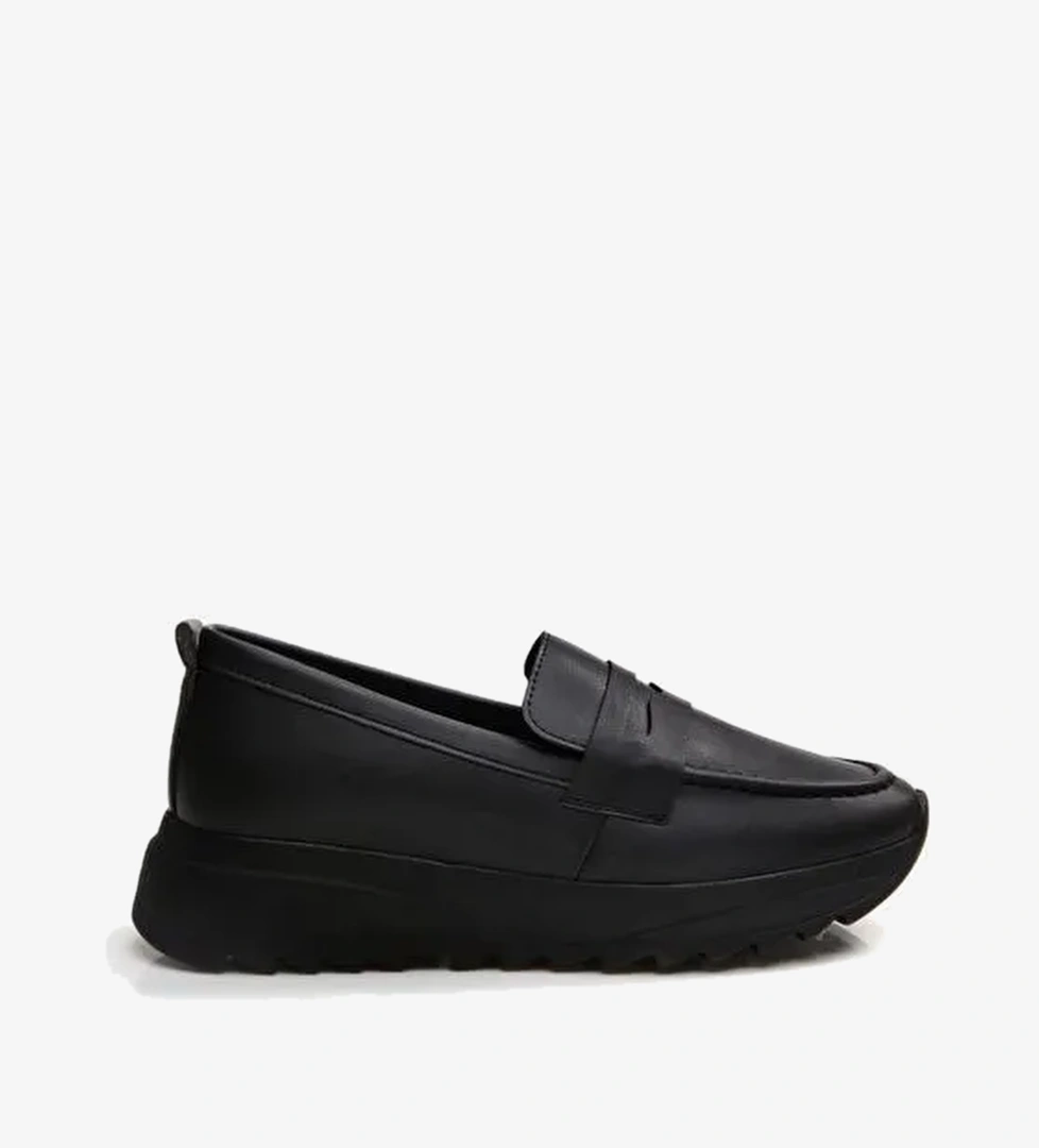 Siyah Kadın Loafer - 01AYY294750A - Görsel 1