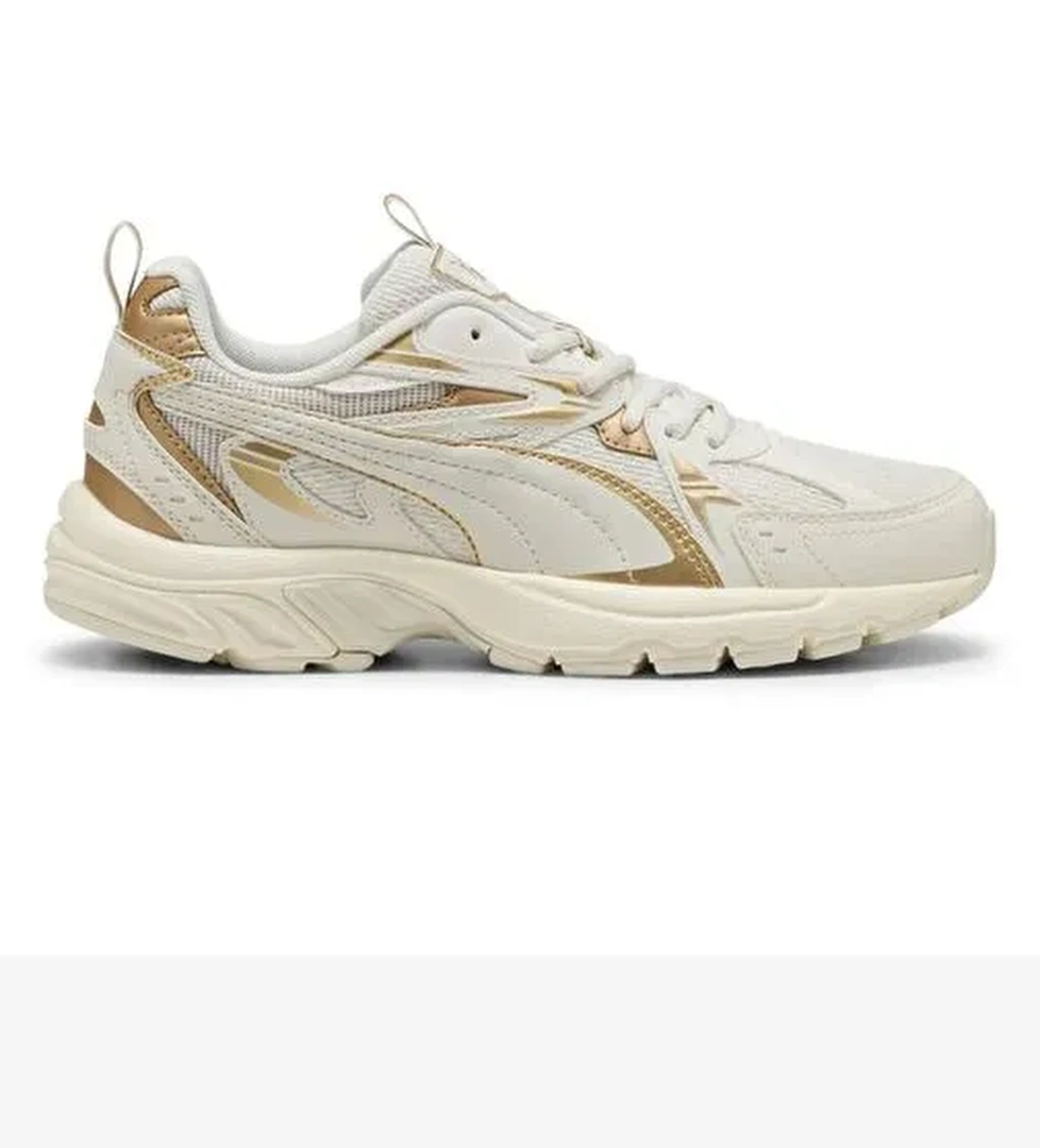 Puma Milenio Tech Wmns DayINight Kadın Bej Sneaker Ayakkabı 40265701 - Görsel 1
