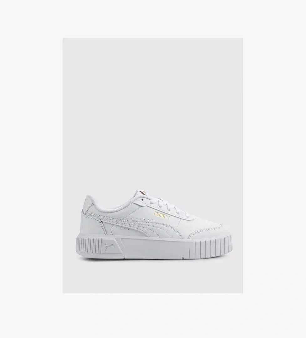 Puma Kadın E6 Carina Mia Beyaz Sneaker Ayakkabı - 40263706 - Görsel 1