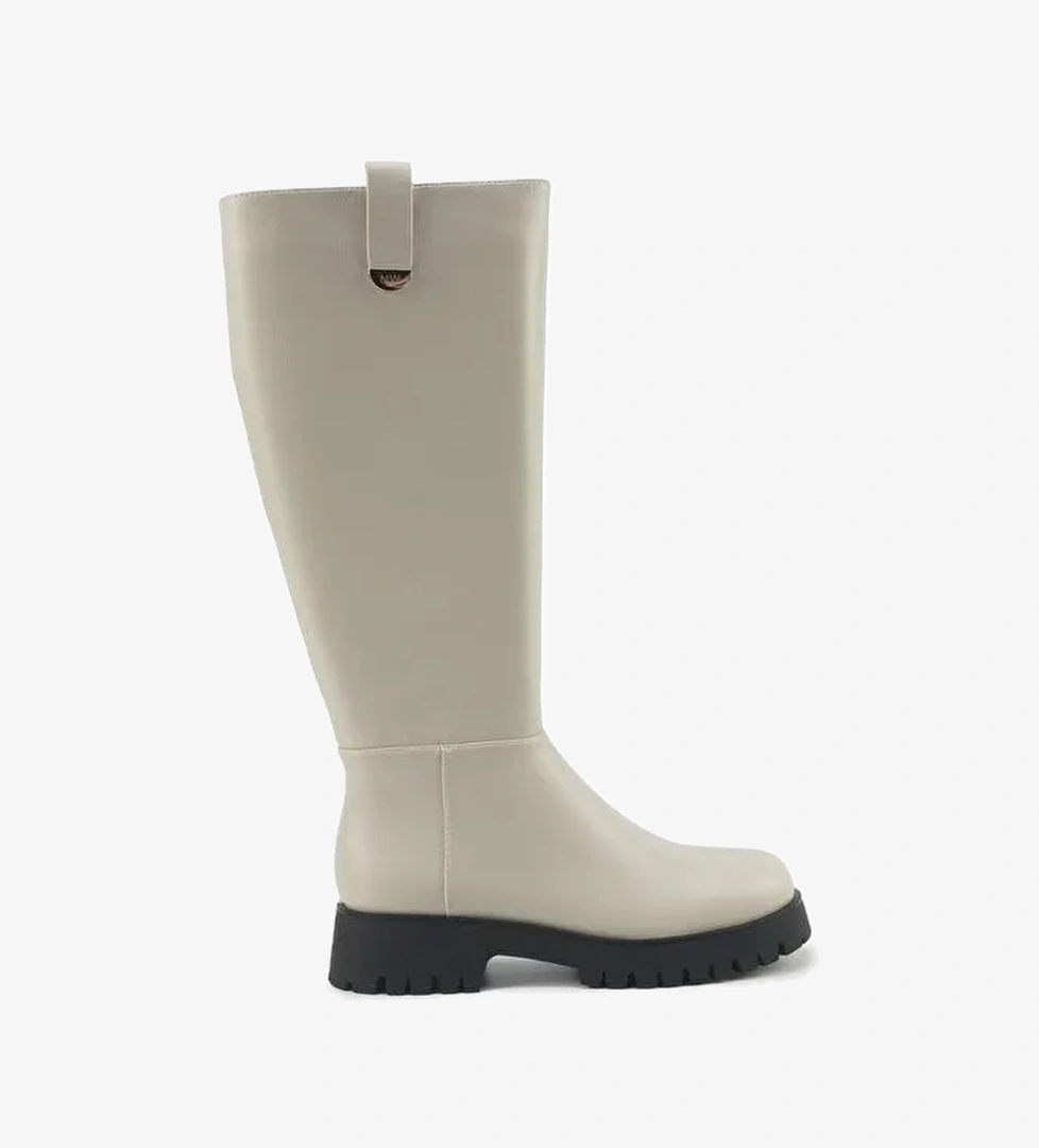 GREGOR 5PR KIRIK BEYAZ Kadın Çizme - Görsel 1