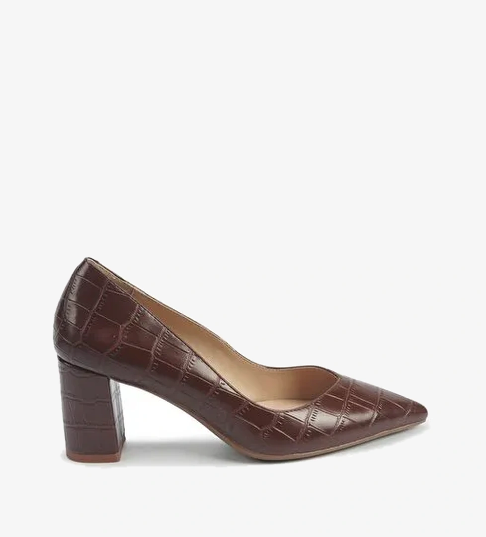 HAMILTON2 5PR Taba Kadın Topuklu Ayakkabı - Görsel 1