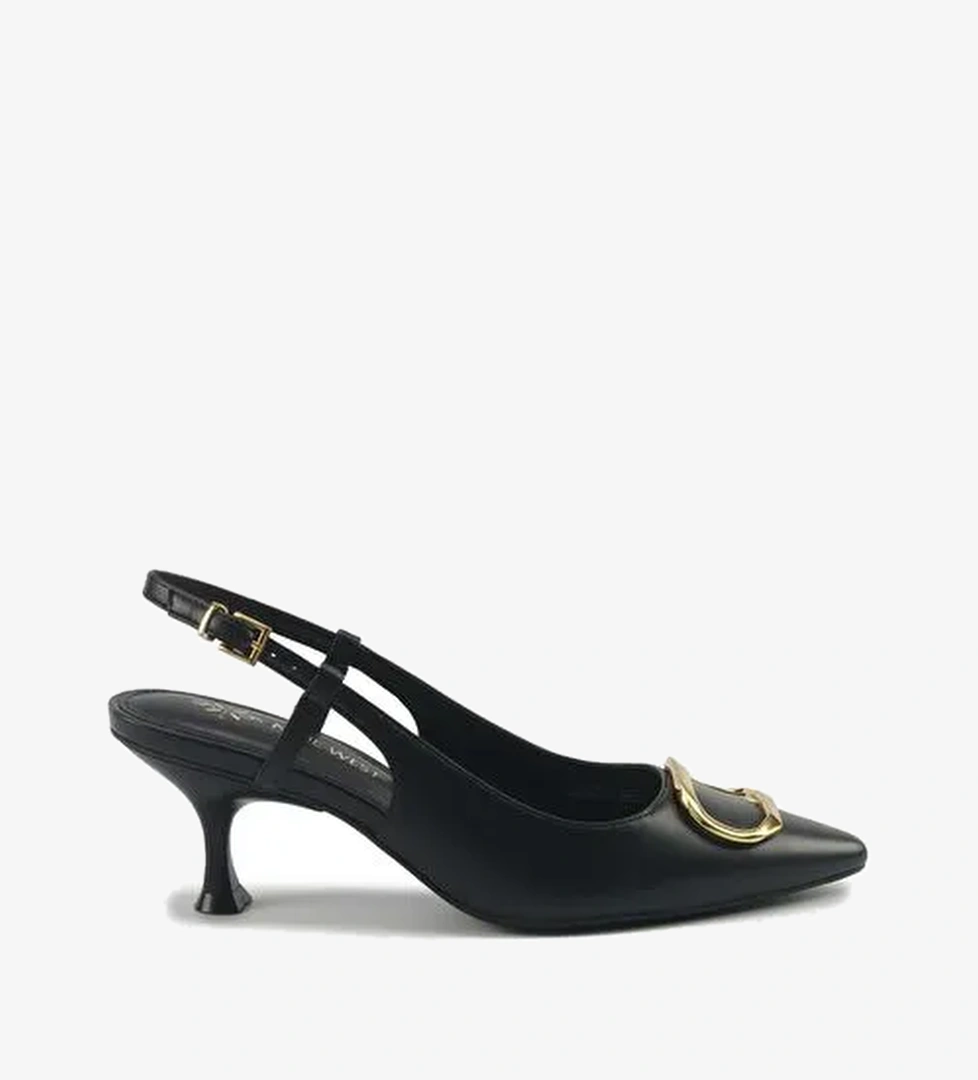 ALTASI 5PR Siyah Kadın Topuklu Ayakkabı - Görsel 1