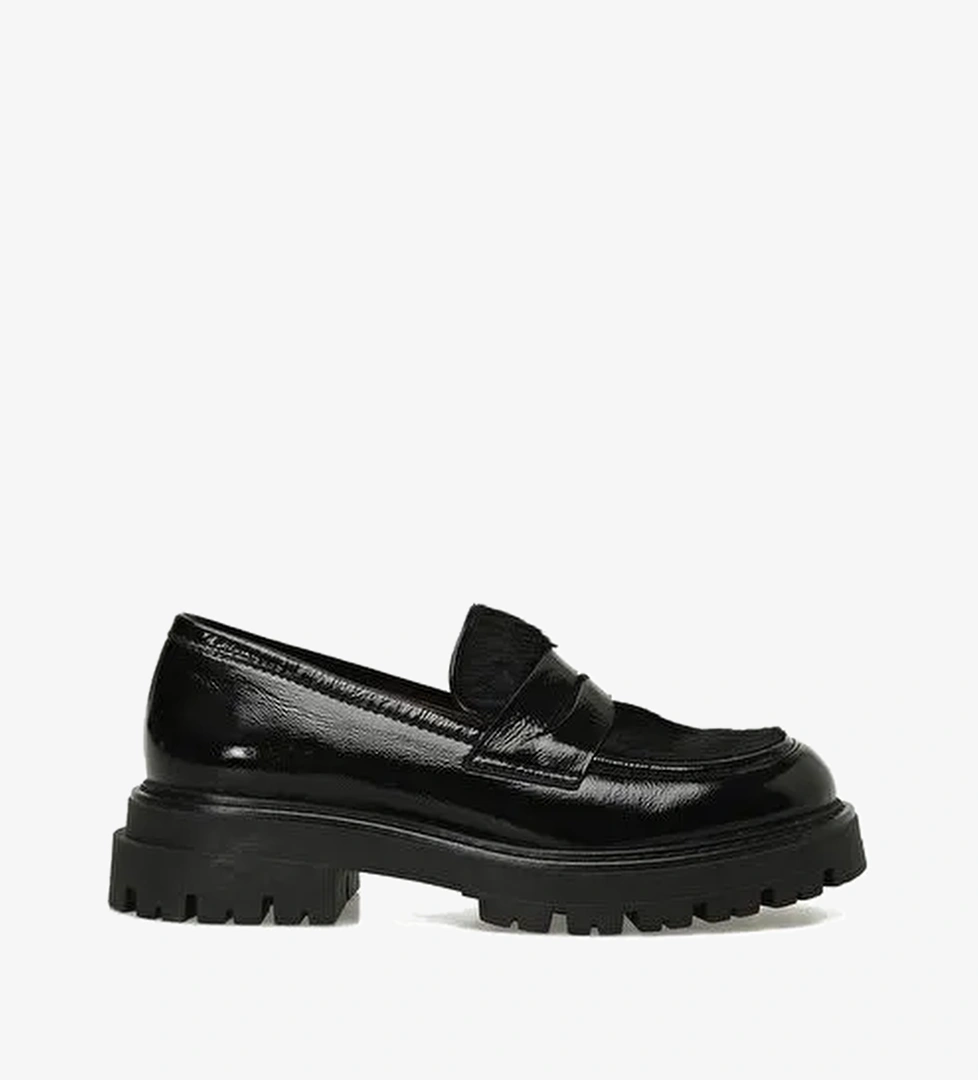 RAQUEL2 5PR Siyah Kadın Loafer - Görsel 1