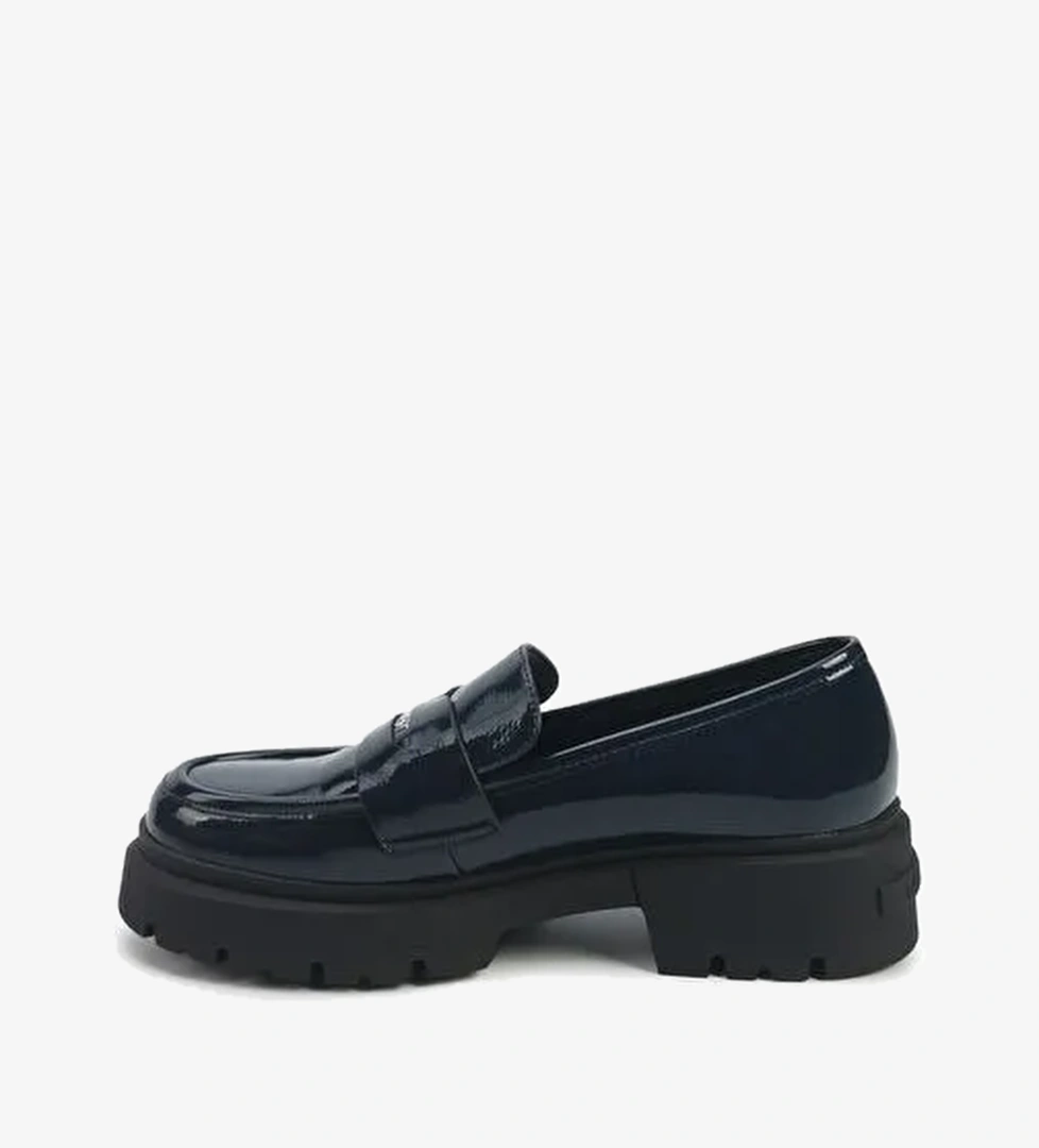 FERNANDO 5PR Lacivert Kadın Loafer - Görsel 1