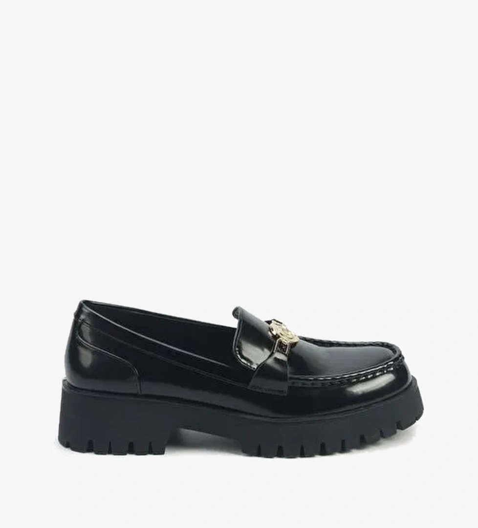 GABBY 5PR Siyah Kadın Loafer - Görsel 1