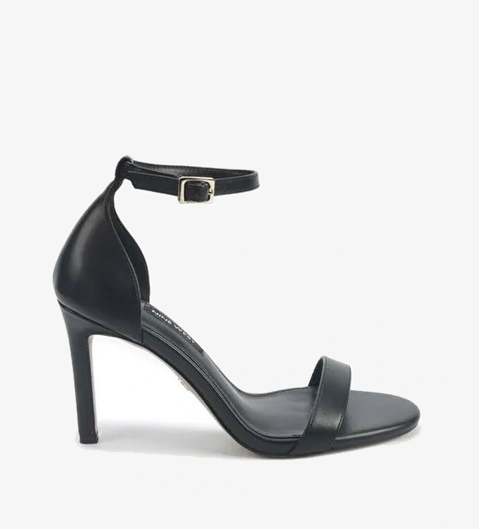 ISLA2 5PR Siyah Kadın Topuklu Sandalet - Görsel 1