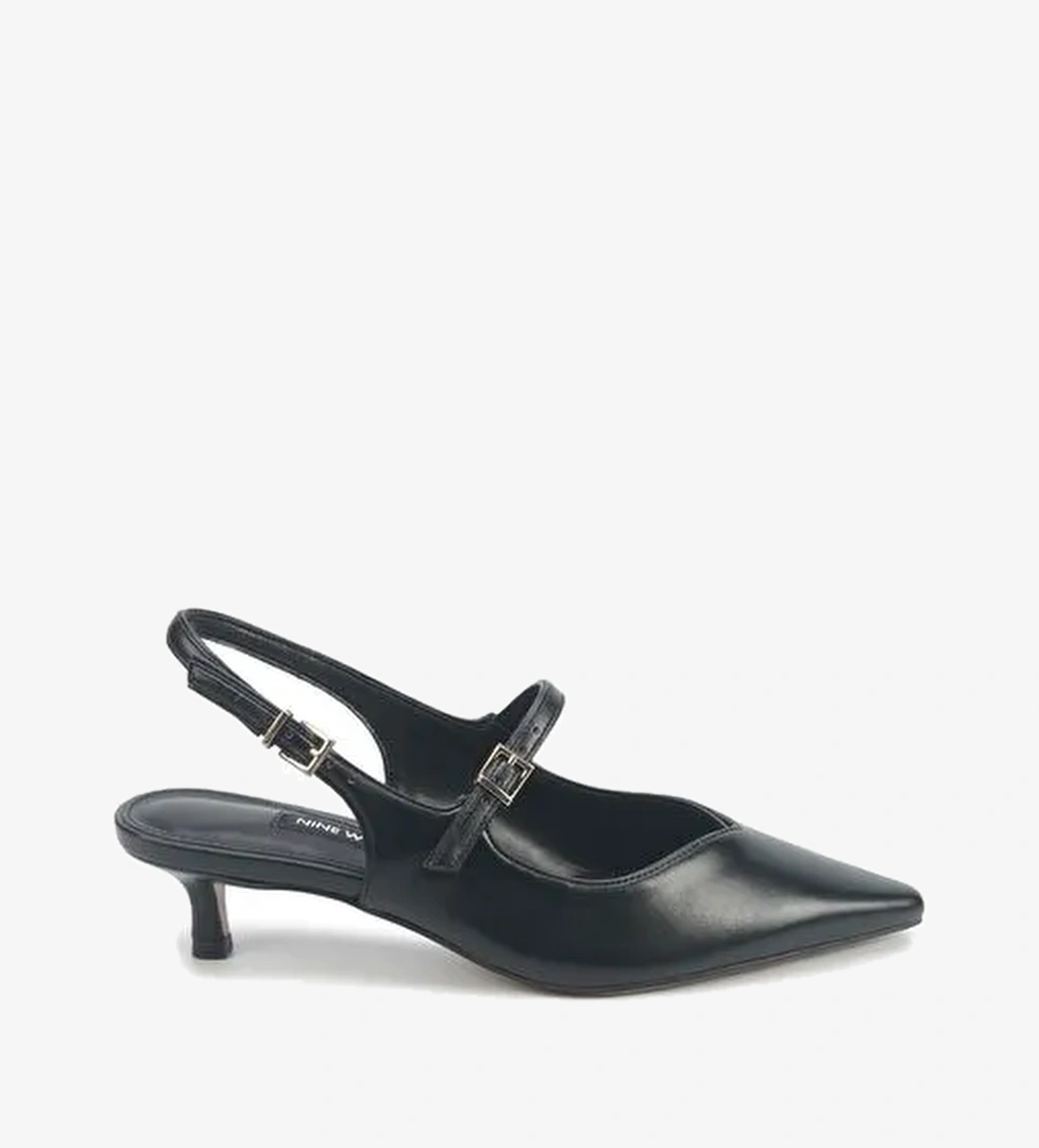 SELENDA2 5PR Siyah Kadın Topuklu Ayakkabı - Görsel 1