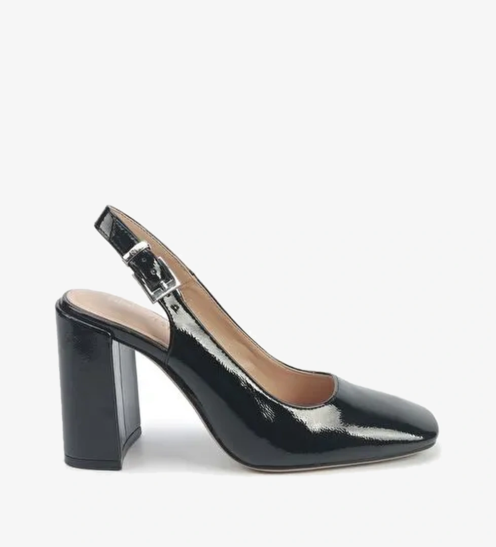 ELEA 5PR Siyah Kadın Topuklu Ayakkabı - Görsel 1