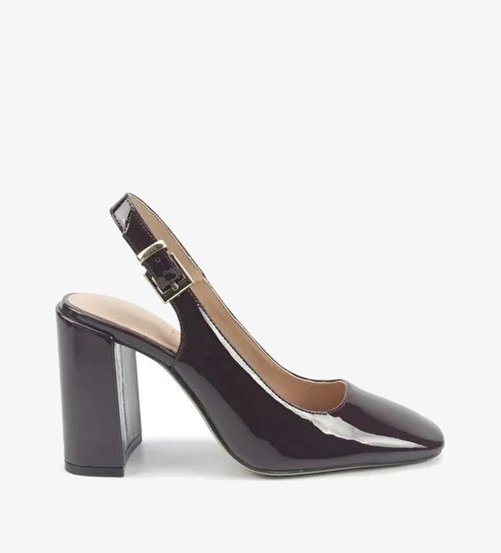 ELEA2 5PR Bordo Kadın Topuklu Ayakkabı - Görsel 1