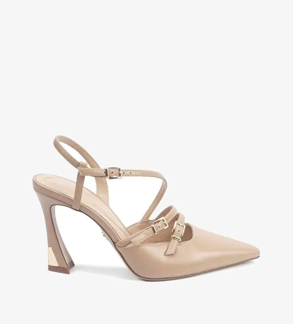 DOLORES 5PR NUDE. Kadın Topuklu Ayakkabı - Görsel 1