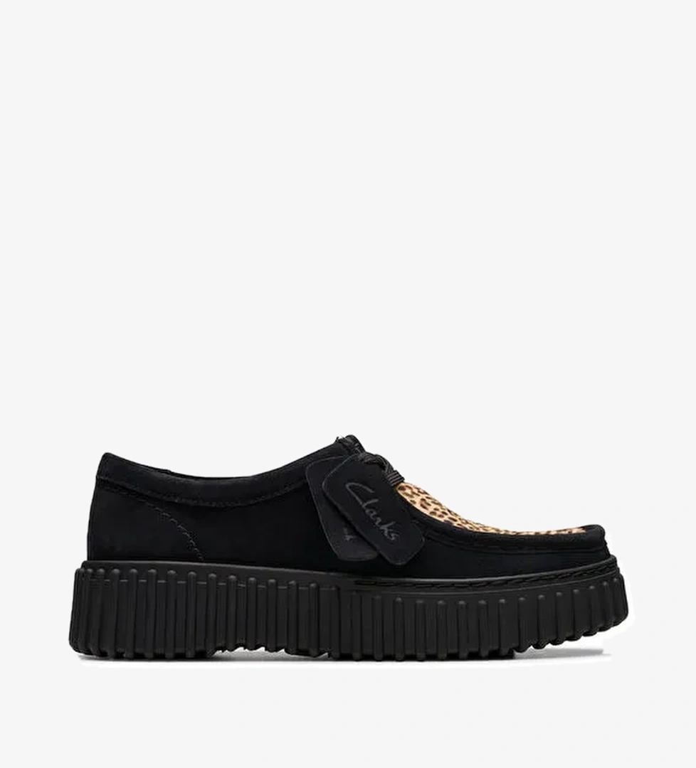 Clarks Unisex Süet Loafer Torhill Bee - Görsel 1