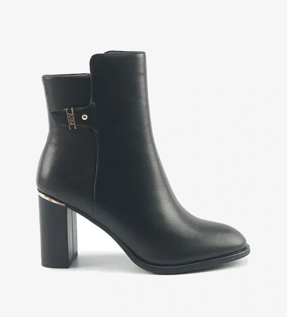 OLIVIER 5PR Siyah Kadın Topuklu Bot - Görsel 1